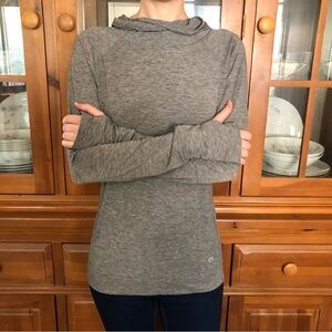 EUC GAP Light Heather Grey Hoodie